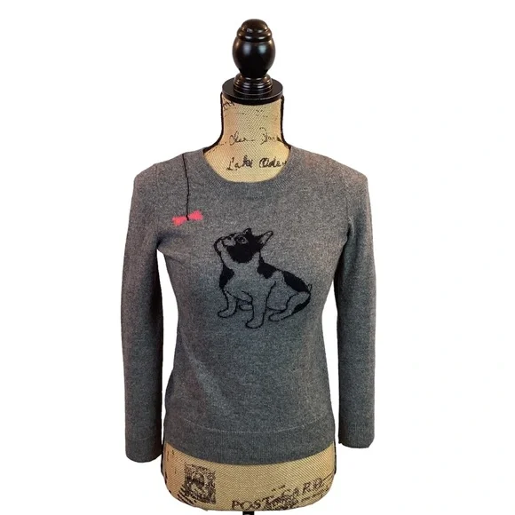 Halogen Cashmere Pug Dog Sweater - Picture 10 of 10